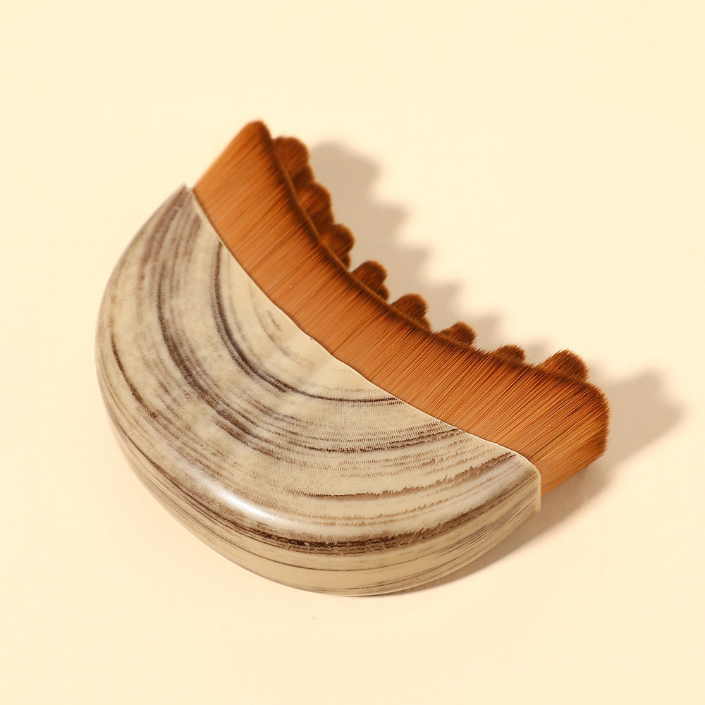Lymphatic Facial Massage Brush with Nylon Bristles